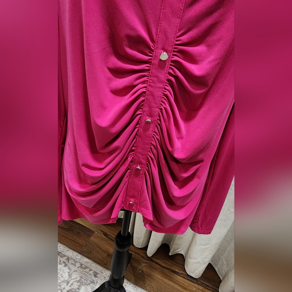 INC International Concept Pink blouse - Picture 2 of 4